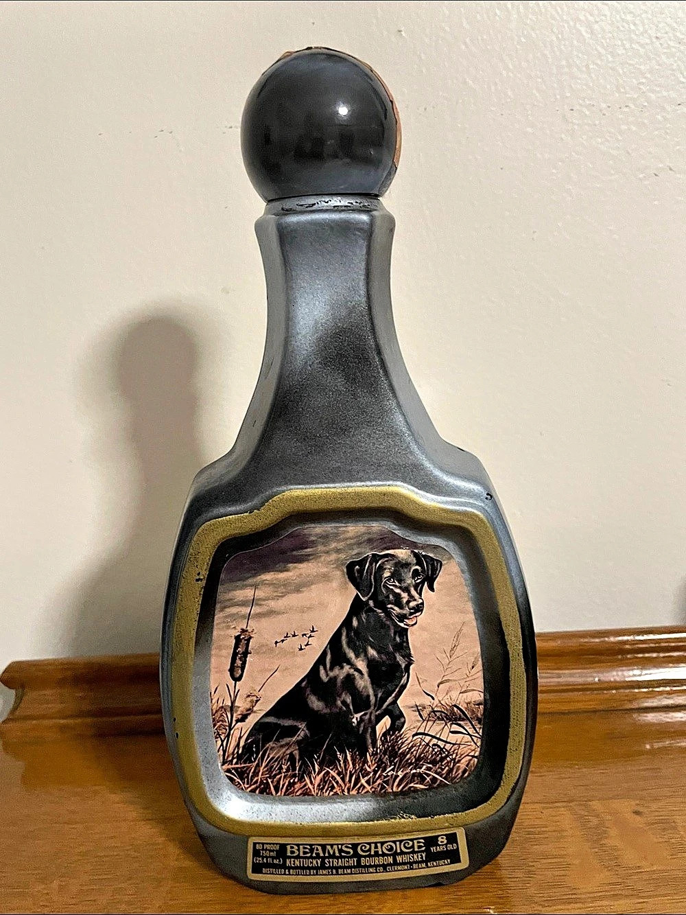 Jim Beam's Choice James Lockhart Labrador Retriever Decanter Labrador Retriever